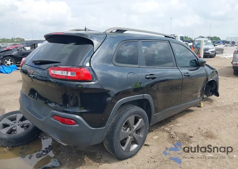 2016 Jeep Cherokee 75Th Anniversary from USA, damaged, VIN 1C4PJLCS8GW281238